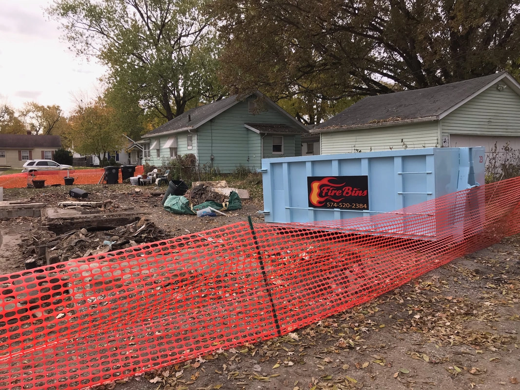 Fire Bins dumpster rental in La Porte County